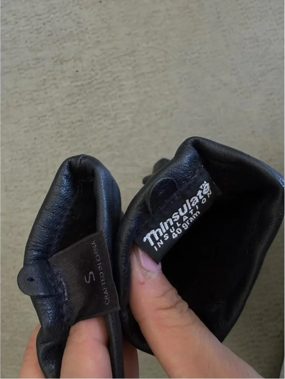 Thinsulate Insulation / Soft Lined Classic Leather Gloves